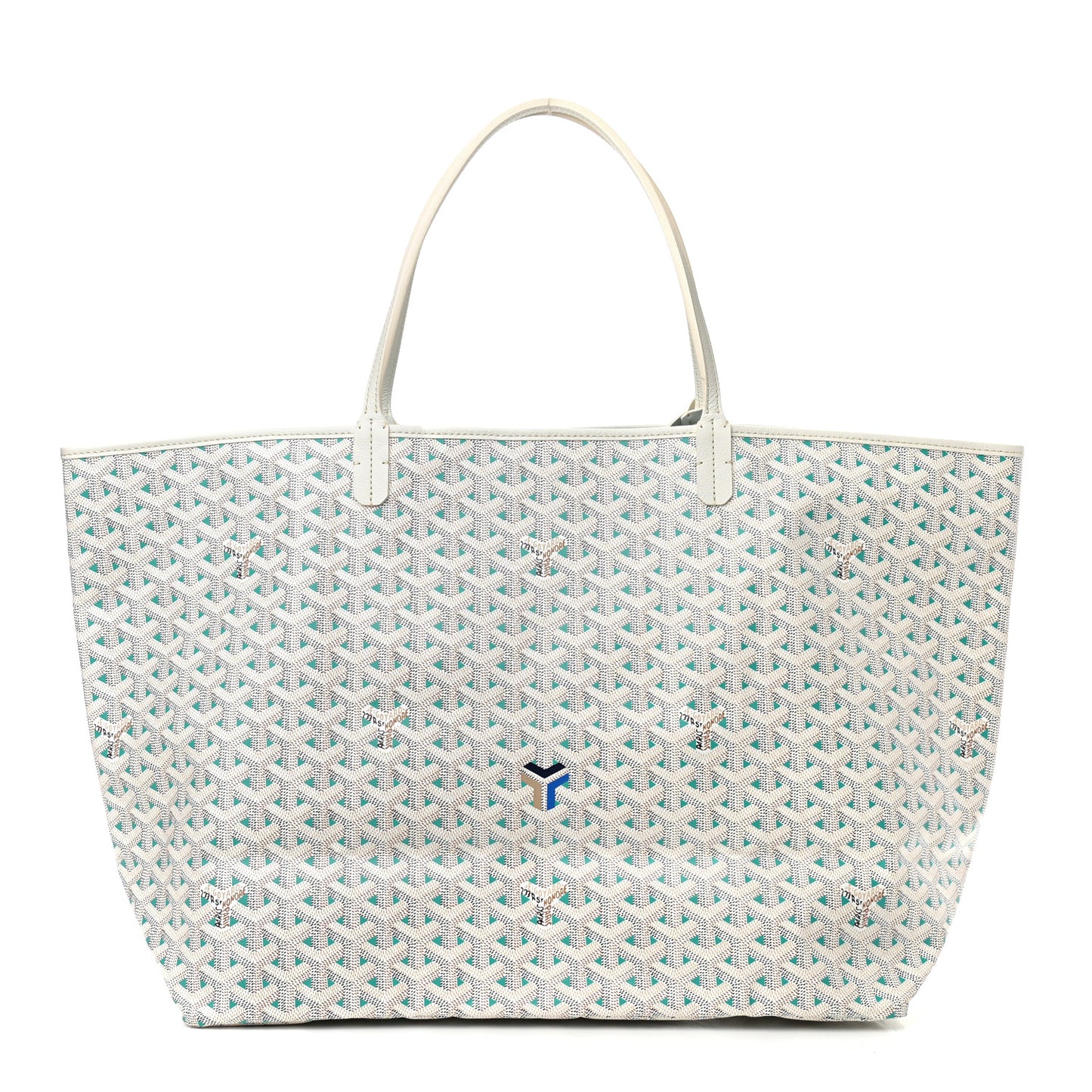 Goyardine Saint Louis Claire Voie GM White Opaline