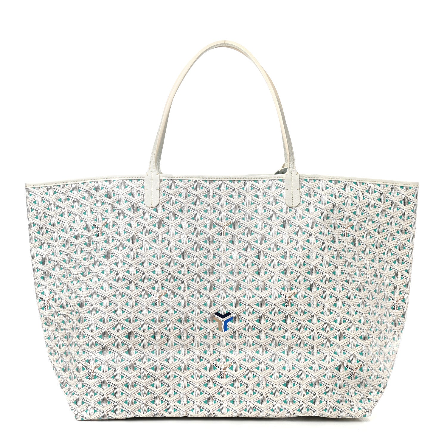 Goyard Goyardine Saint Louis Claire Voie GM White Opaline 3 of 10
