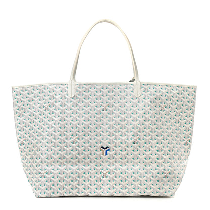 Goyard Goyardine Saint Louis Claire Voie GM White Opaline 3 of 10