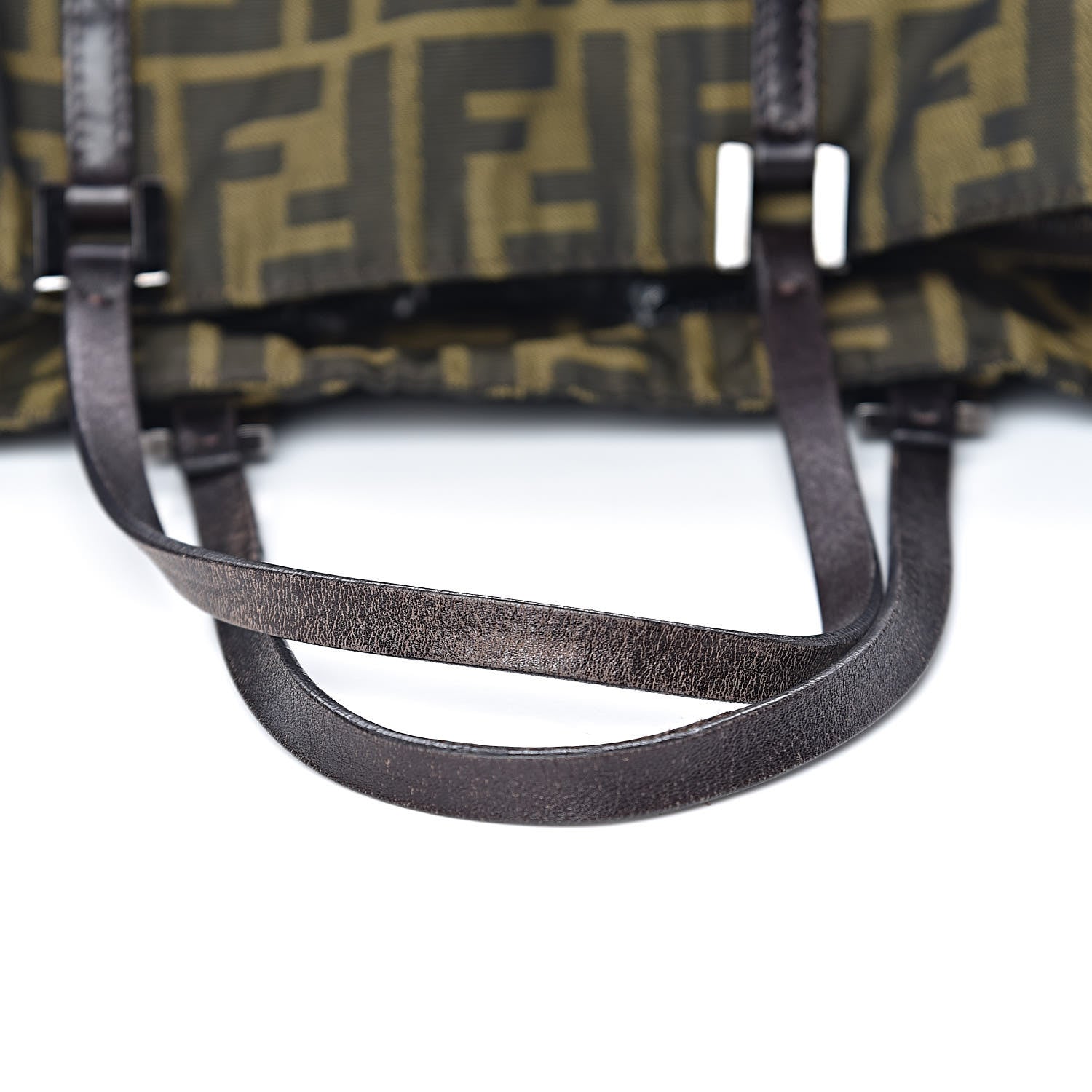 Fendi Zucca Tote Tobacco 7 of 11