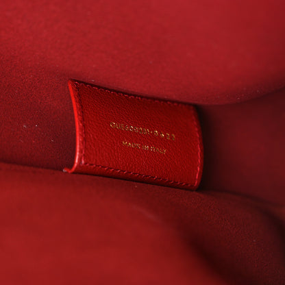 Saint Laurent Calfskin Large Shopping Tote Opyum Red 8 of 10