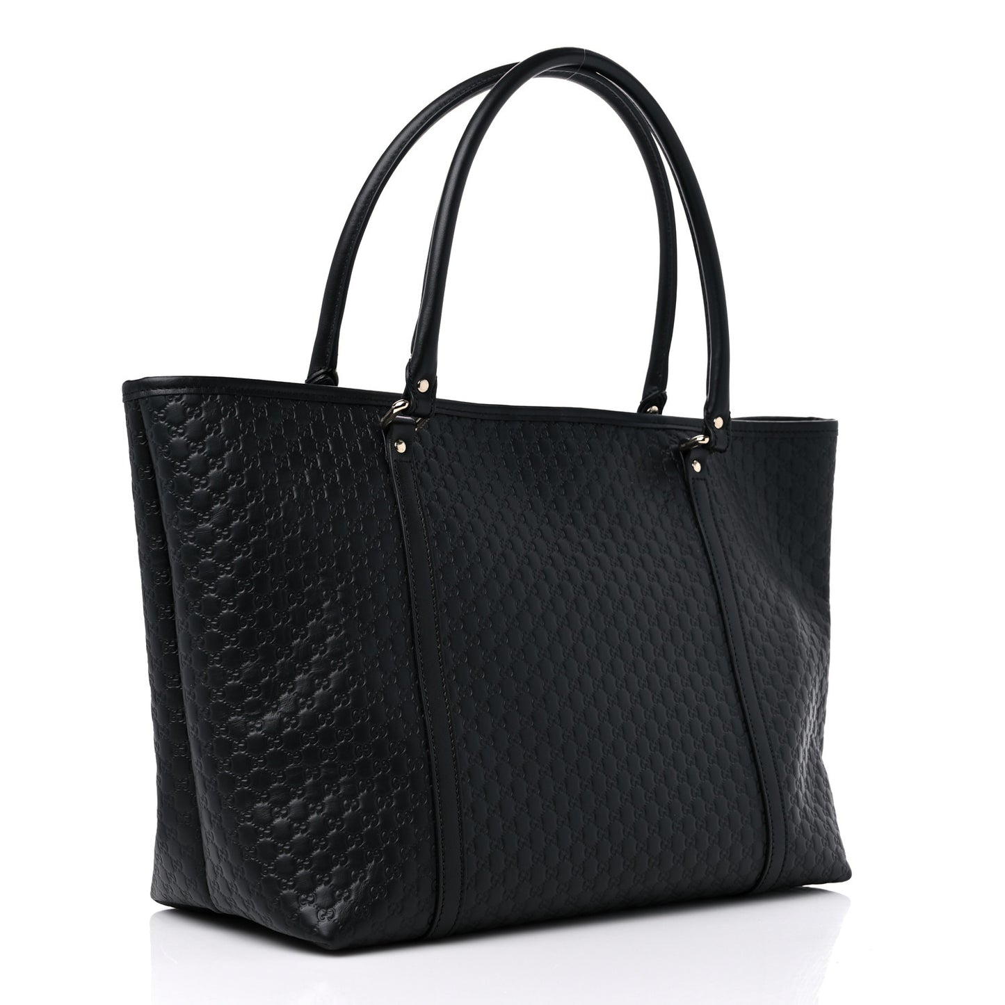 Microguccissima Medium Joy Tote Black