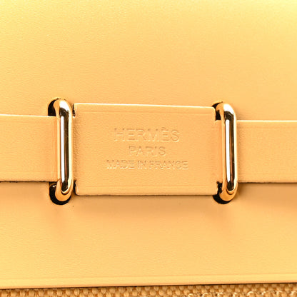 Hermes Military Toile Vache Hunter Herbag Zip Retourne 20 Paille 6 of 11