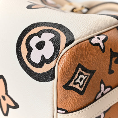 Louis Vuitton Monogram Giant Wild At Heart Speedy Bandouliere 25 Creme 11 of 11