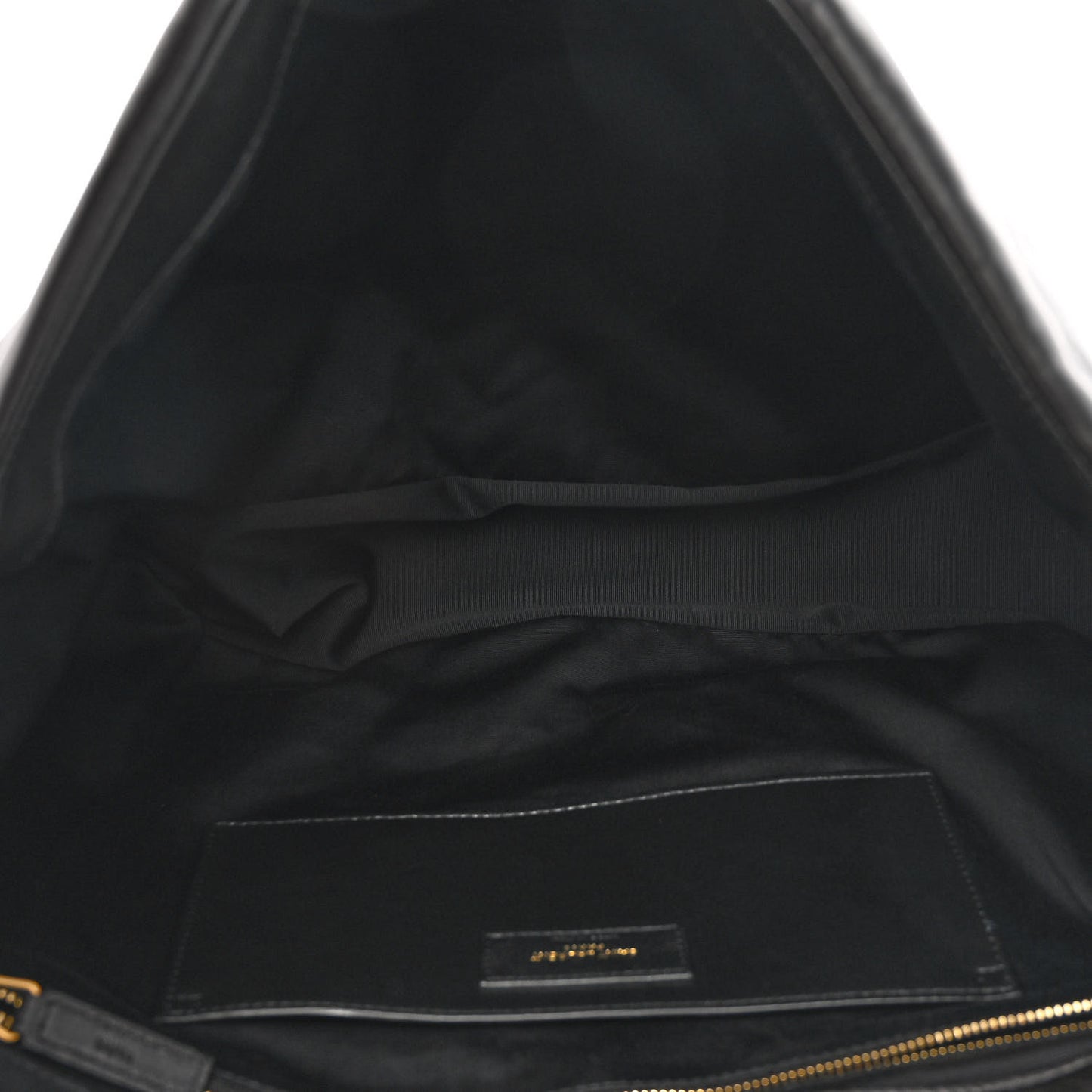 Lambskin Matelasse Monogram Large Jamie 4.3 Black
