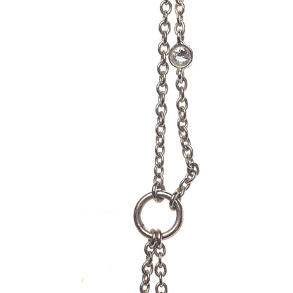 Christian Dior Crystal Pearl Shiny-D Tribal Long Necklace Gold 6 of 8