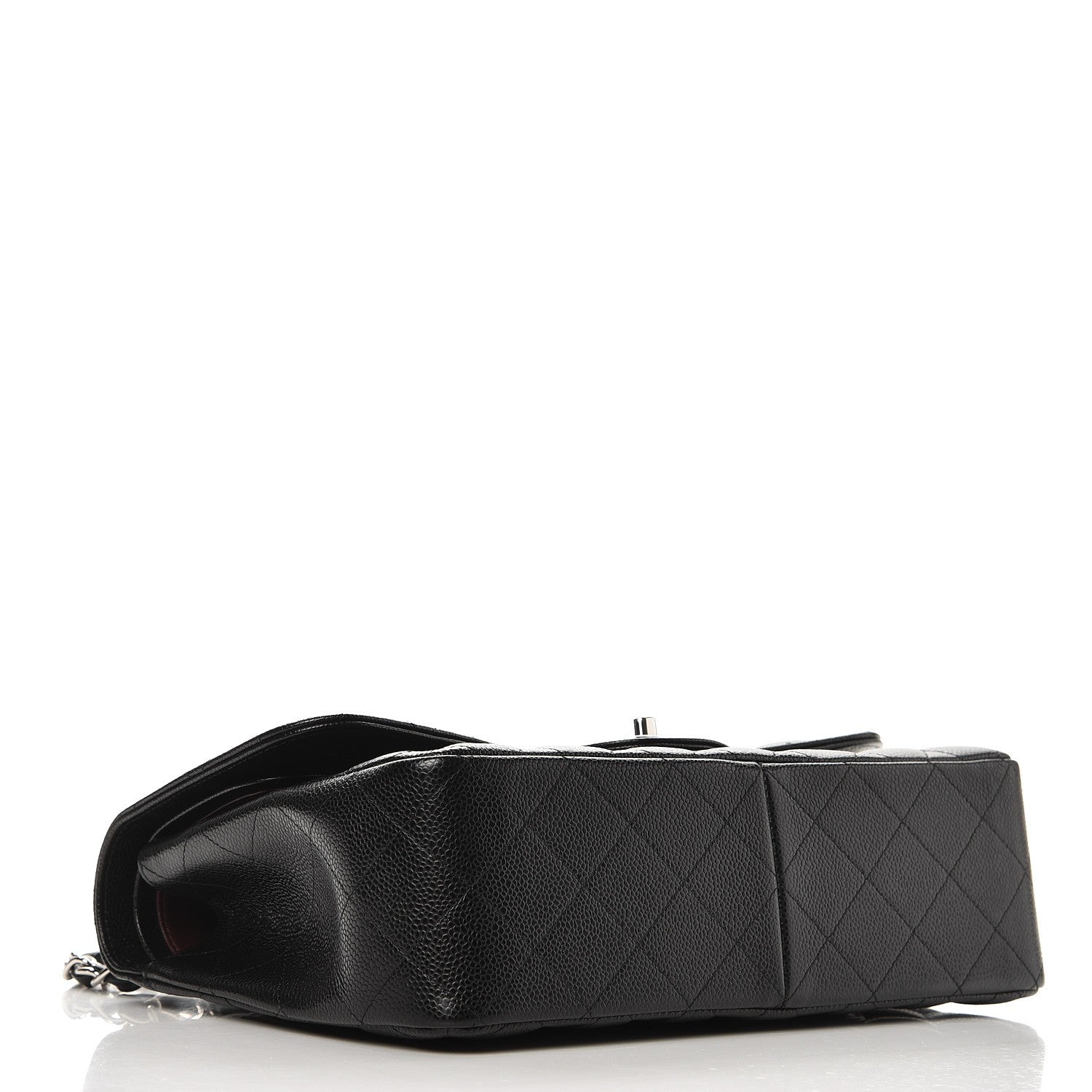 Chanel Caviar Quilted Jumbo Double Flap Black 5 of 9