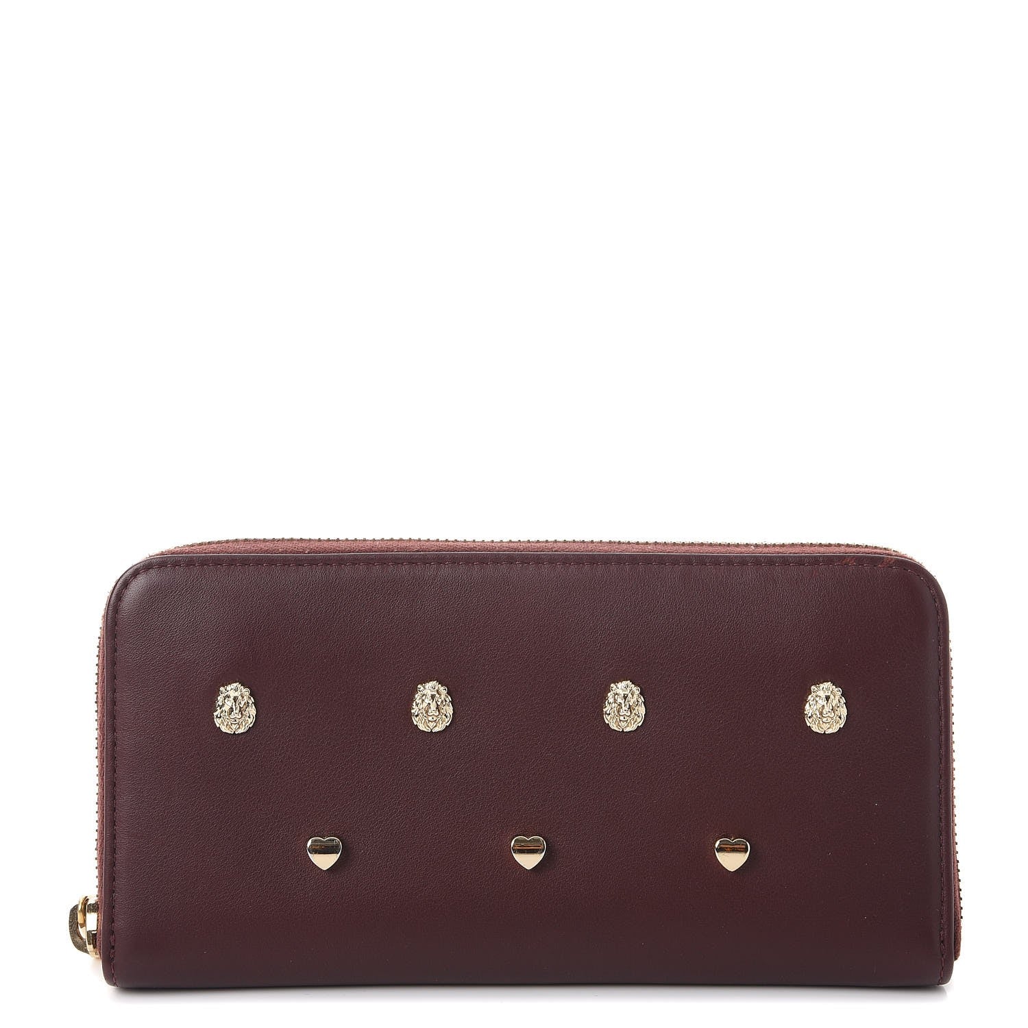 Mulberry Silky Calf Cara Delevigne Zip Around Long Wallet Oxblood 1 of 9