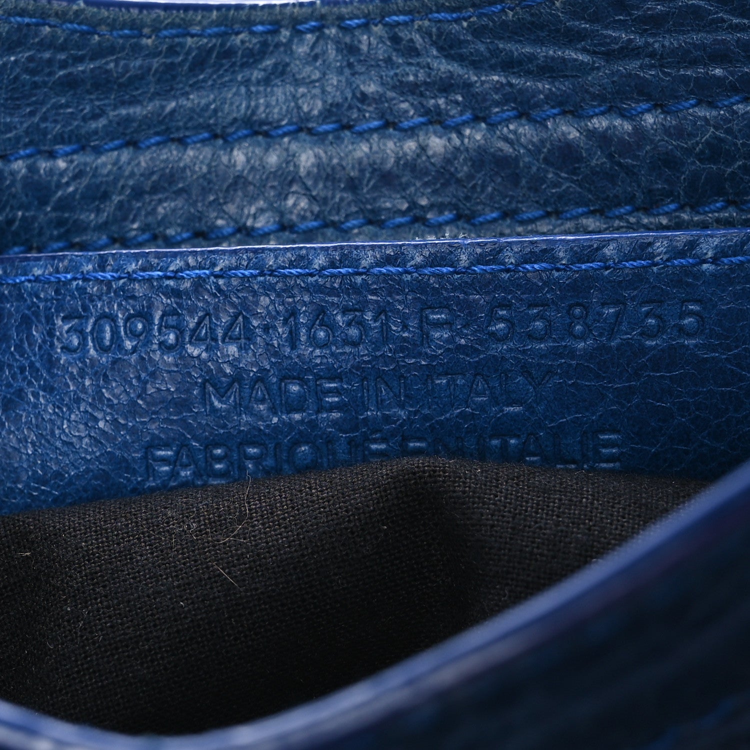 Balenciaga Agneau Giant 12 Gold Hardware Mini City Bleu Lazuli 8 of 14