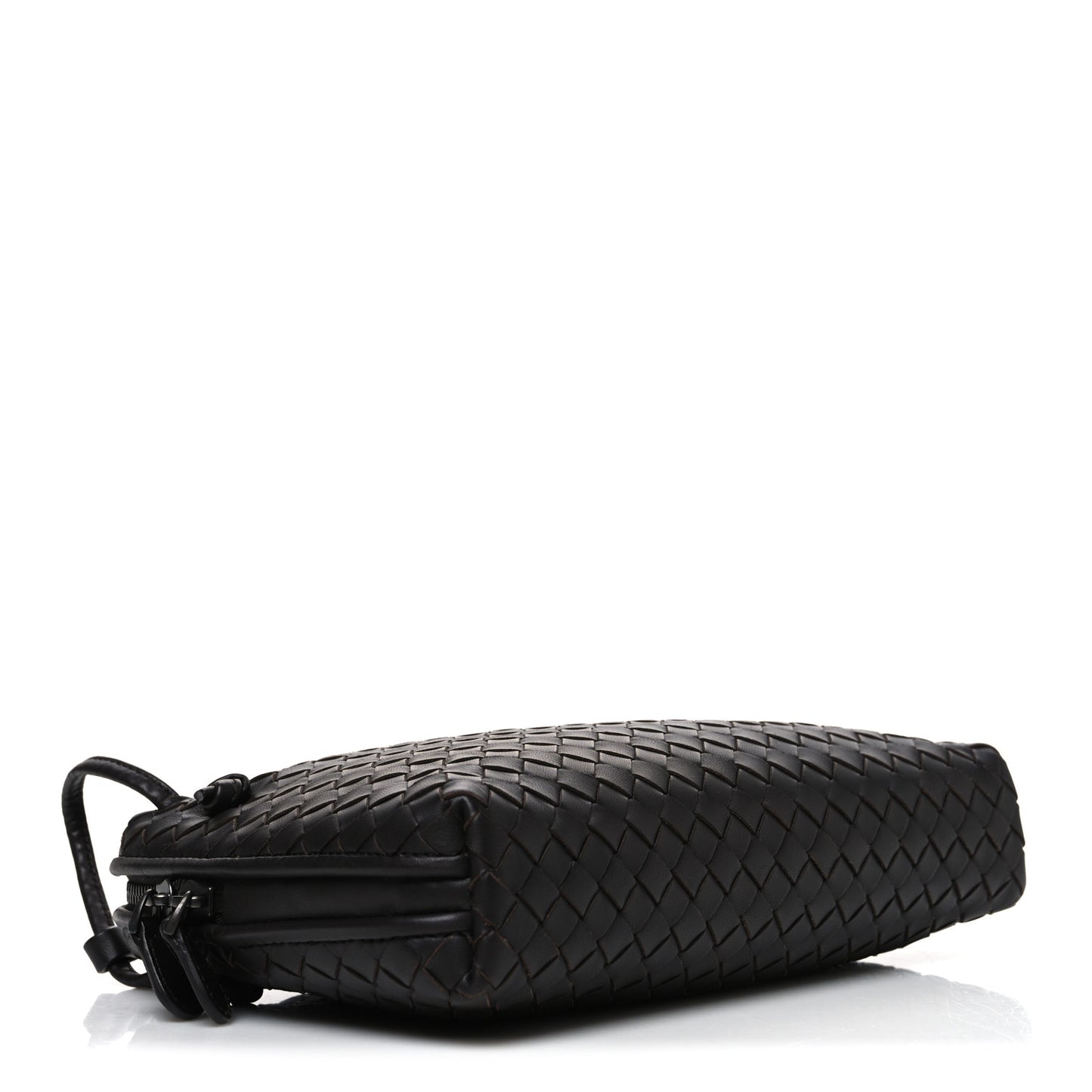 Nappa Intrecciato Nodini Bag Ebano