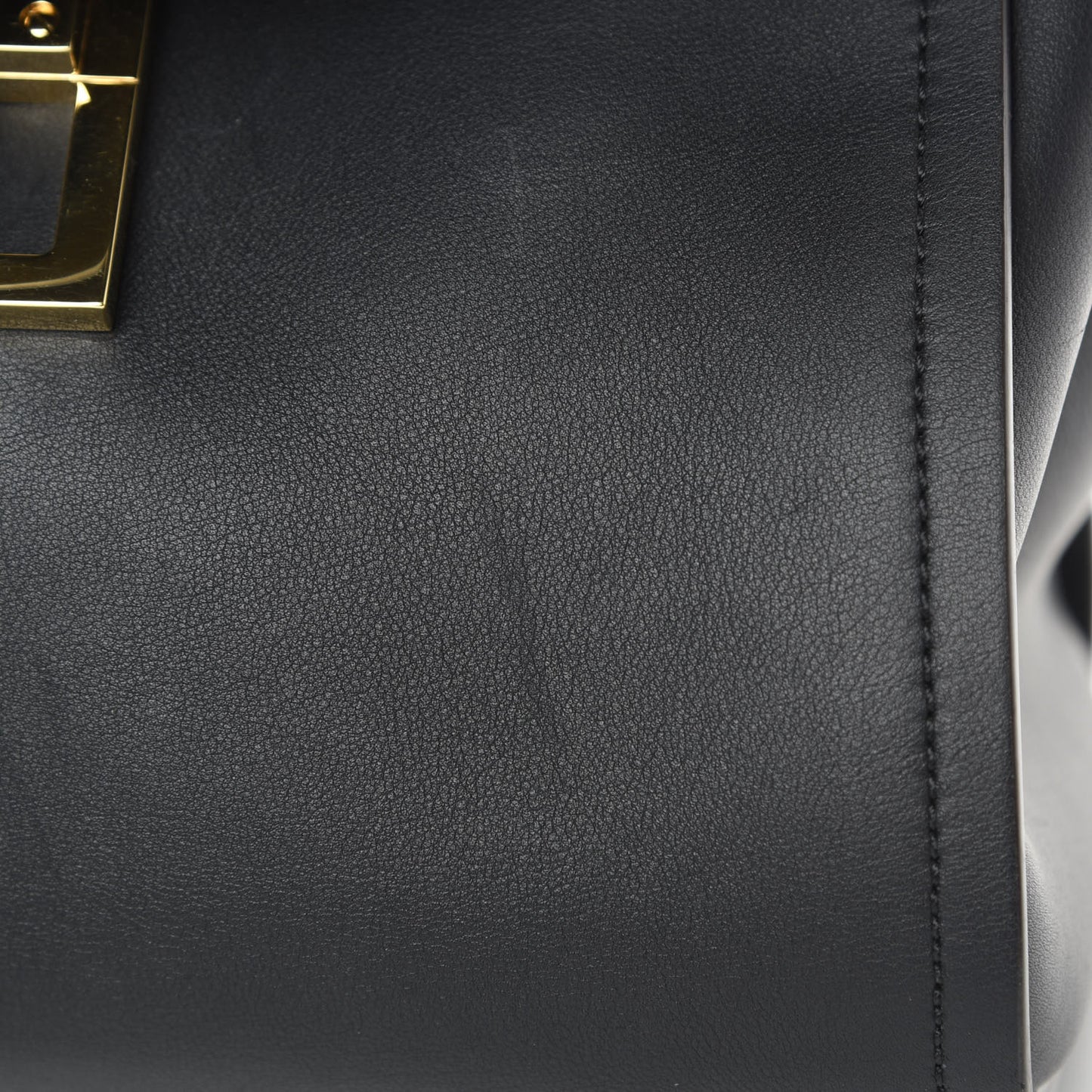 Calfskin Small Mystic Shoulder Bag Black