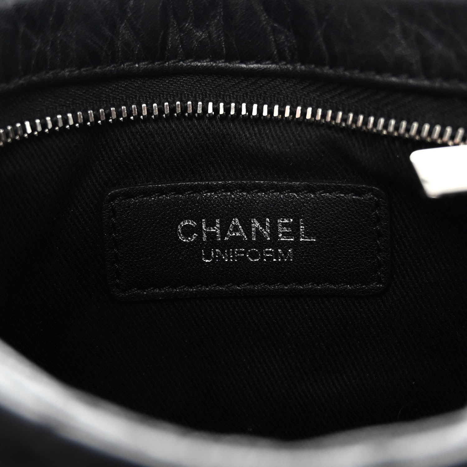 Chanel Aged Calfskin Quilted Crossbody Bag Black 6 of 9