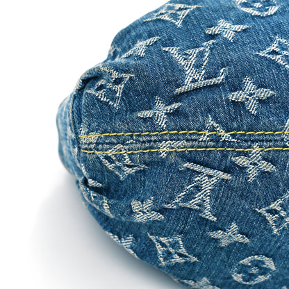 Louis Vuitton Monogram Denim Pleaty Blue 6 of 7