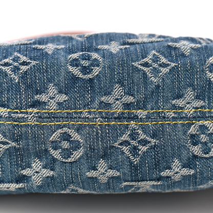 Louis Vuitton Monogram Denim Mini Pleaty Blue 12 of 16