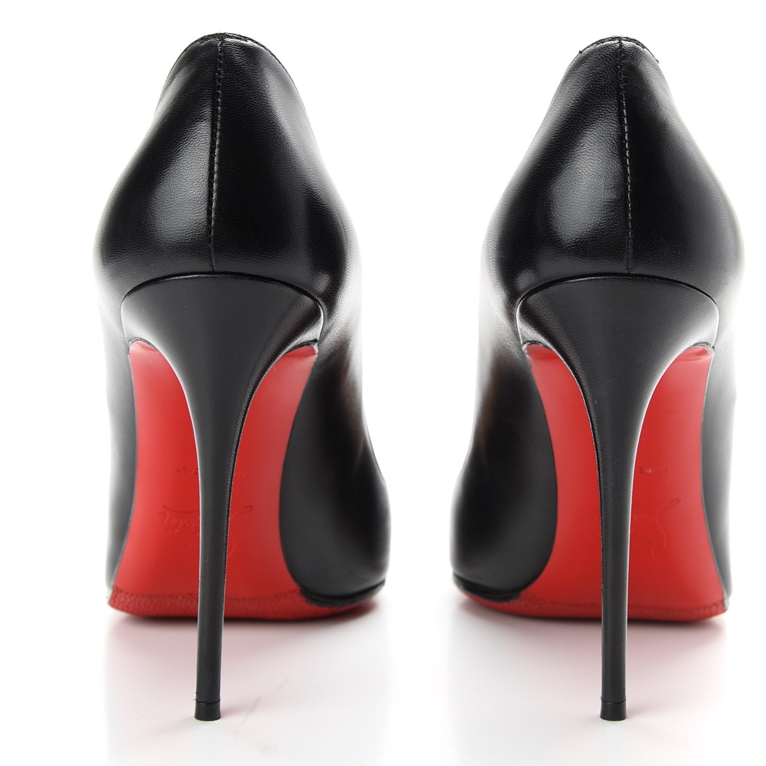 Christian Louboutin Kid Pigalle Follies 100 Pumps 39.5 Black 6 of 10