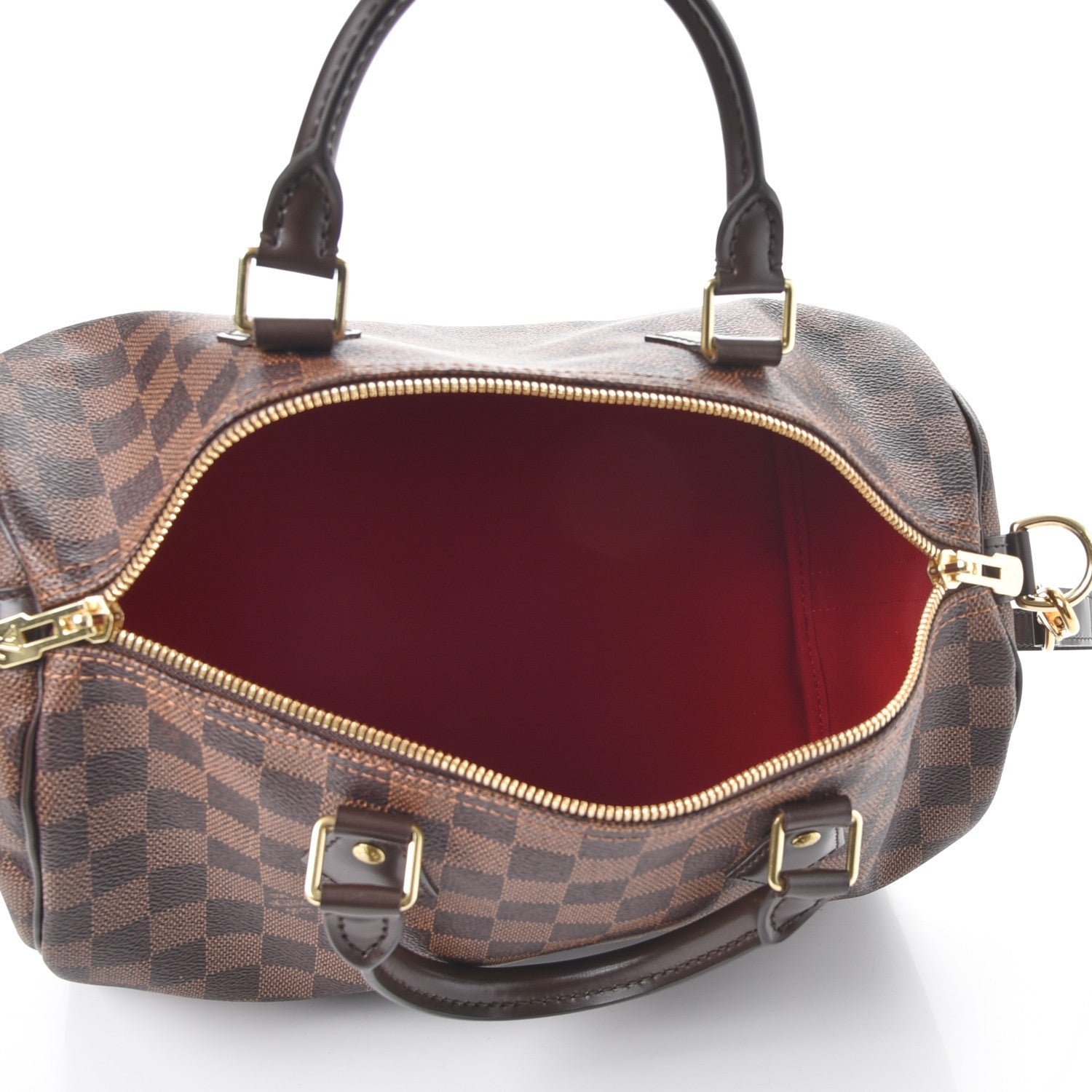 Louis Vuitton Damier Ebene Speedy Bandouliere 30 6 of 9