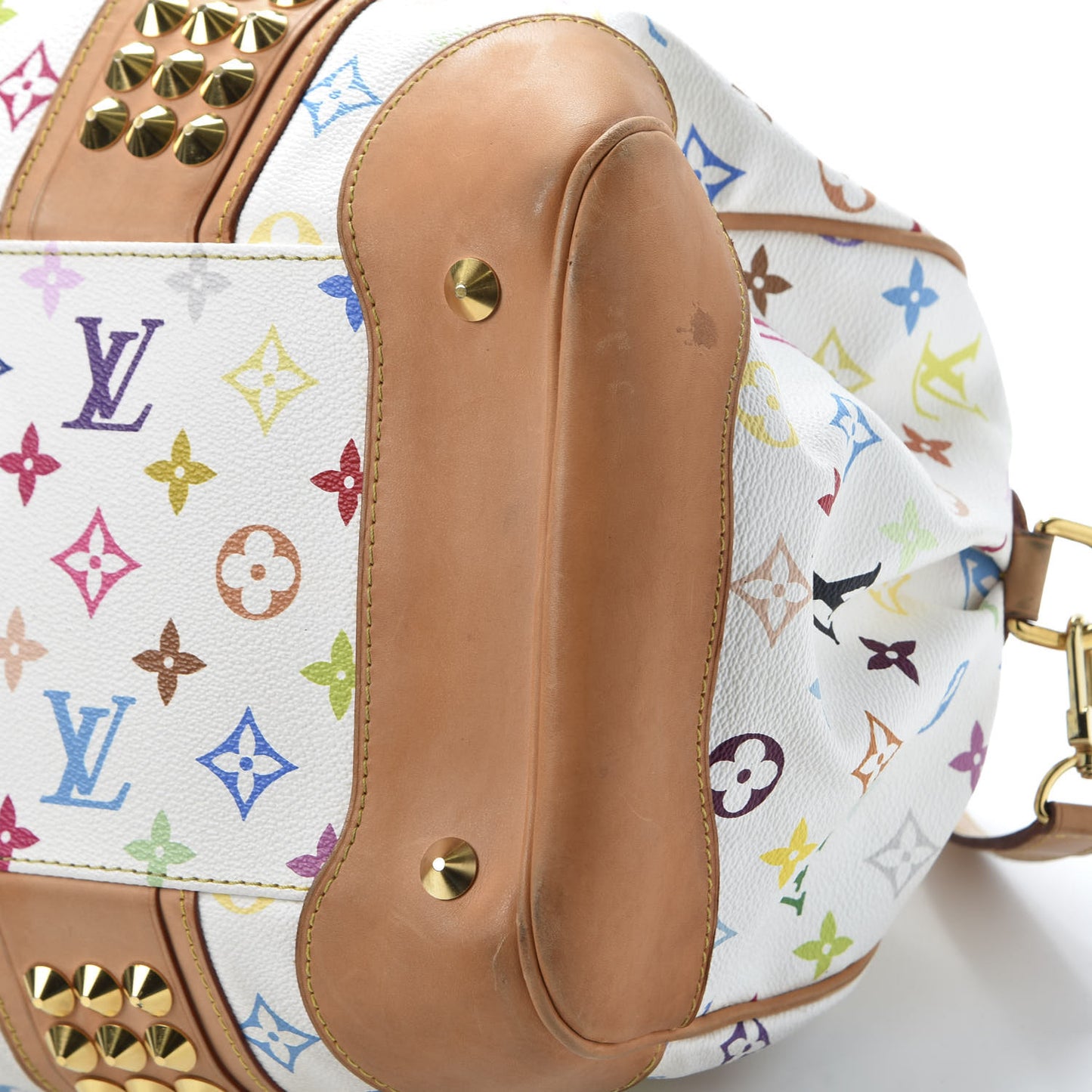 Monogram Multicolor Courtney GM White