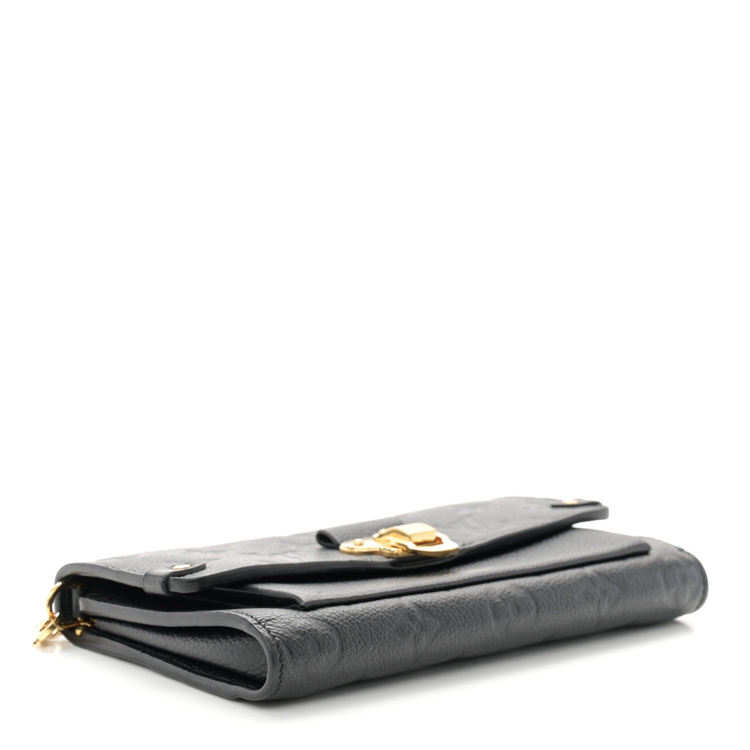 Louis Vuitton Empreinte Vavin Chain Wallet Black 4 of 10