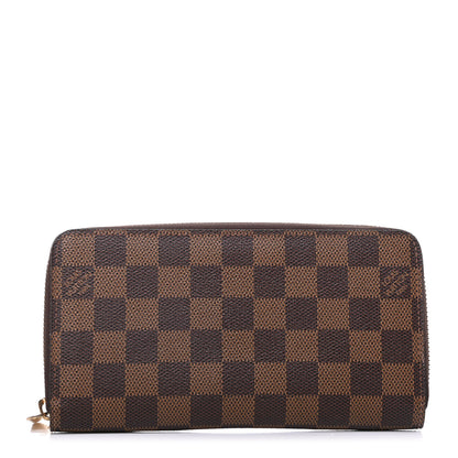 Louis Vuitton Damier Ebene Zippy Wallet 1 of 8