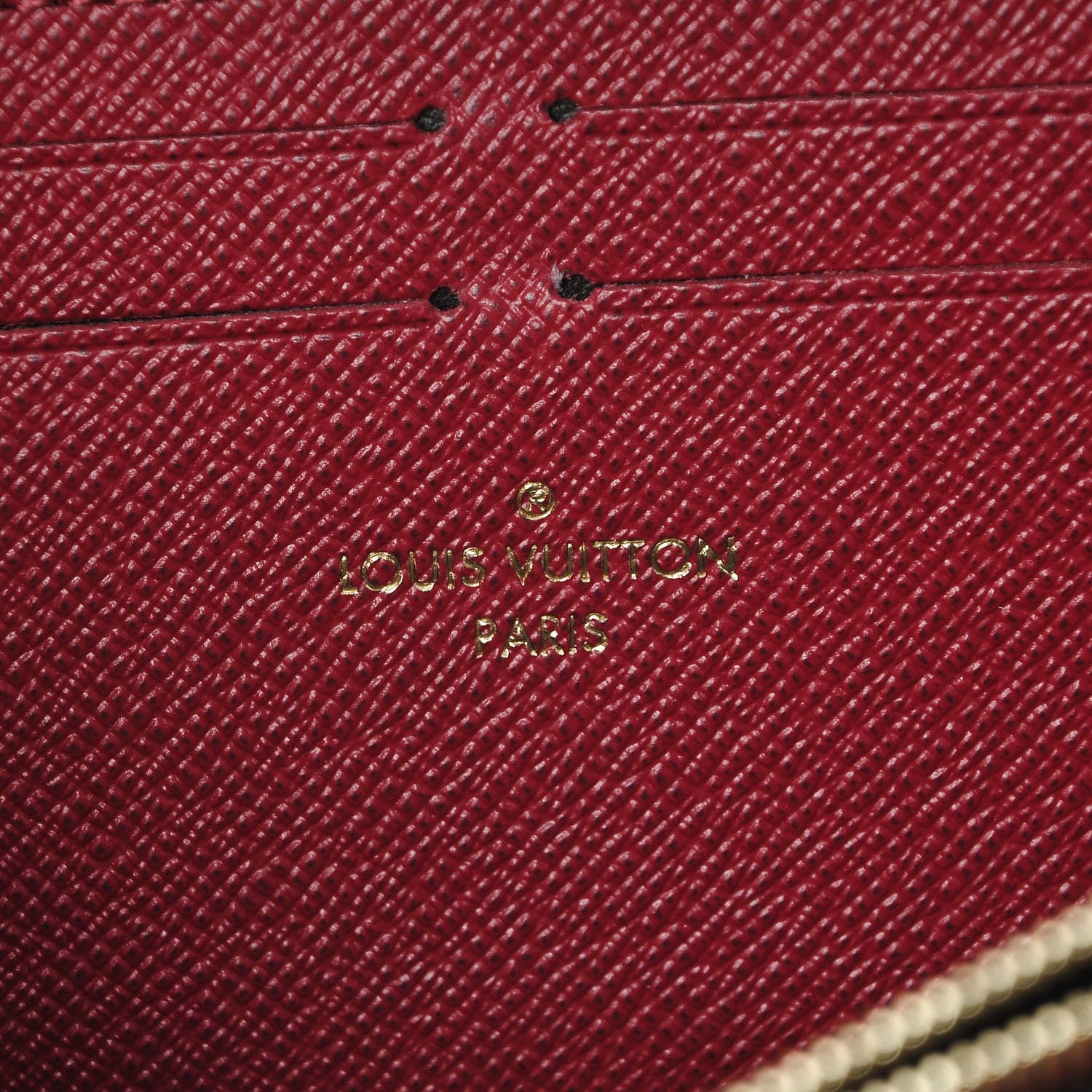 Louis Vuitton Monogram Clemence Wallet Fuchsia 6 of 8