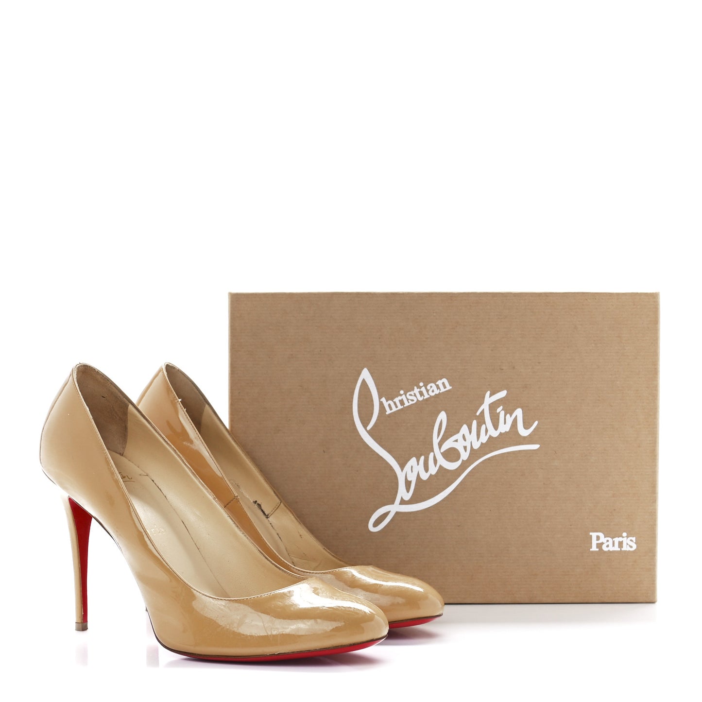 Patent Fifille 100 Pumps 40 Nude