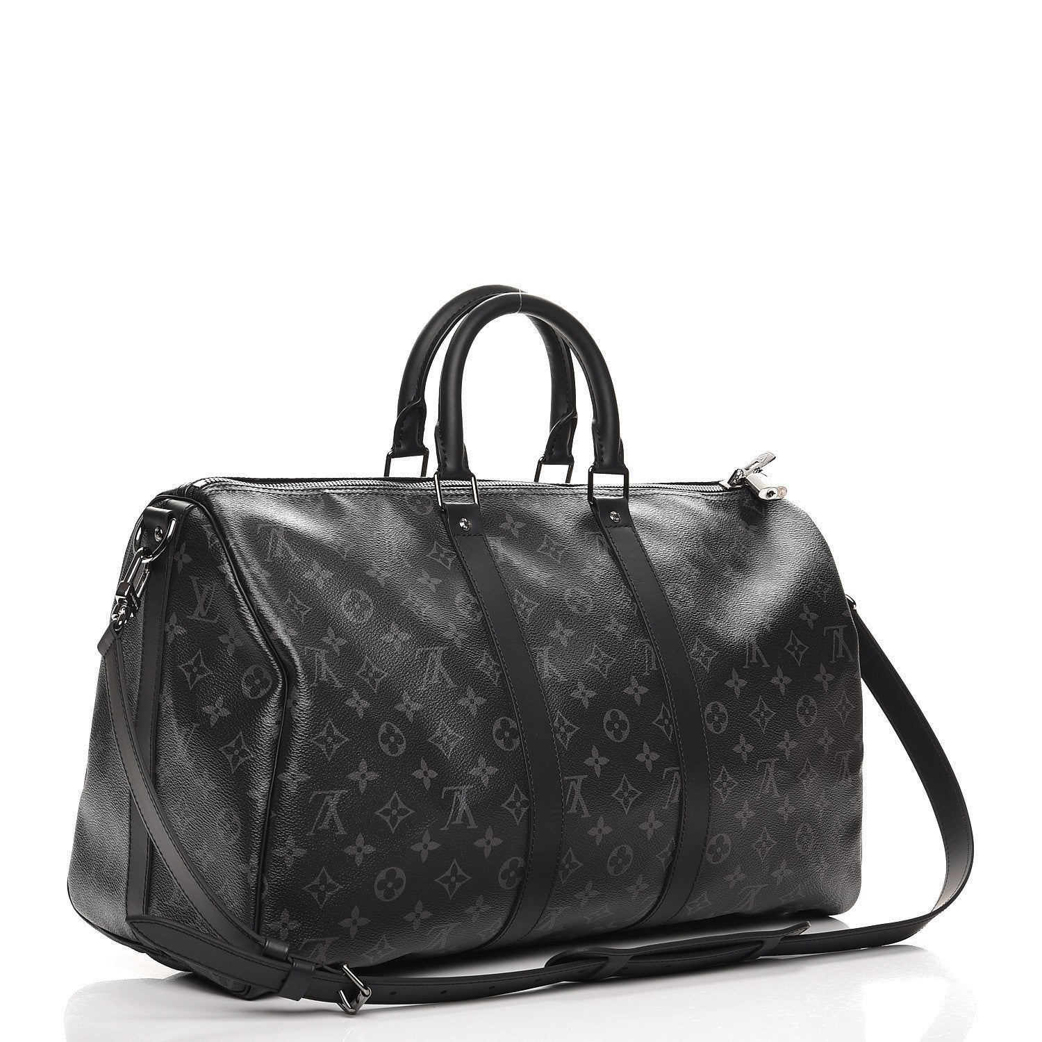 Louis Vuitton Monogram Eclipse Keepall Bandouliere 45 3 of 8