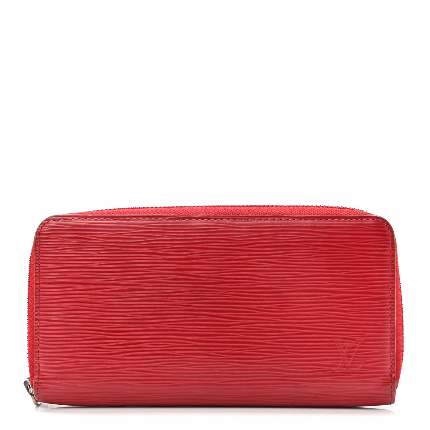 Epi Zippy Wallet Rouge