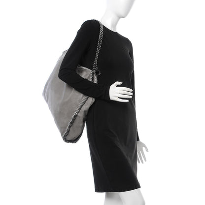 Stella McCartney Shaggy Deer Big Falabella Tote Grey 2 of 7