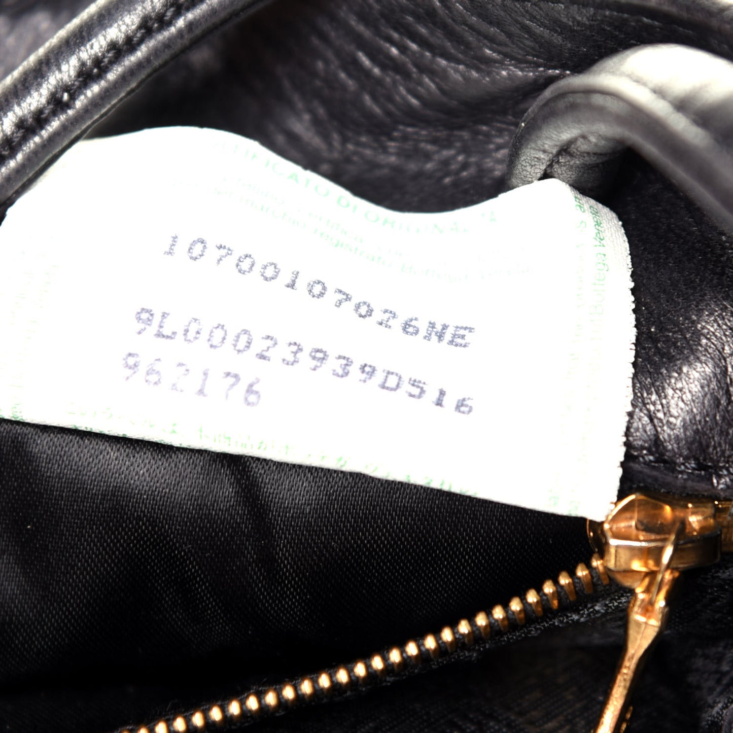 Nappa Intrecciato Tote Black