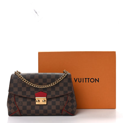 Louis Vuitton Damier Ebene Caissa Clutch Cherry 11 of 11