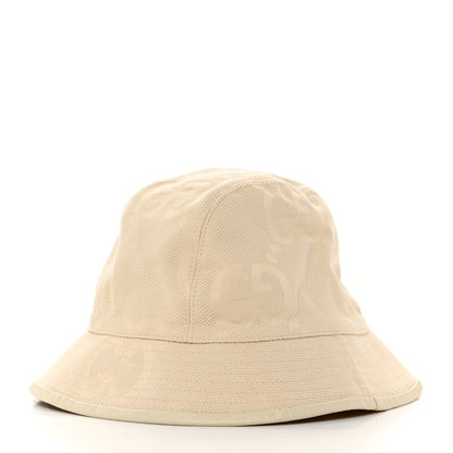 Gucci Monogram Jumbo GG Mosteria Bucket Hat L Beige 3 of 10