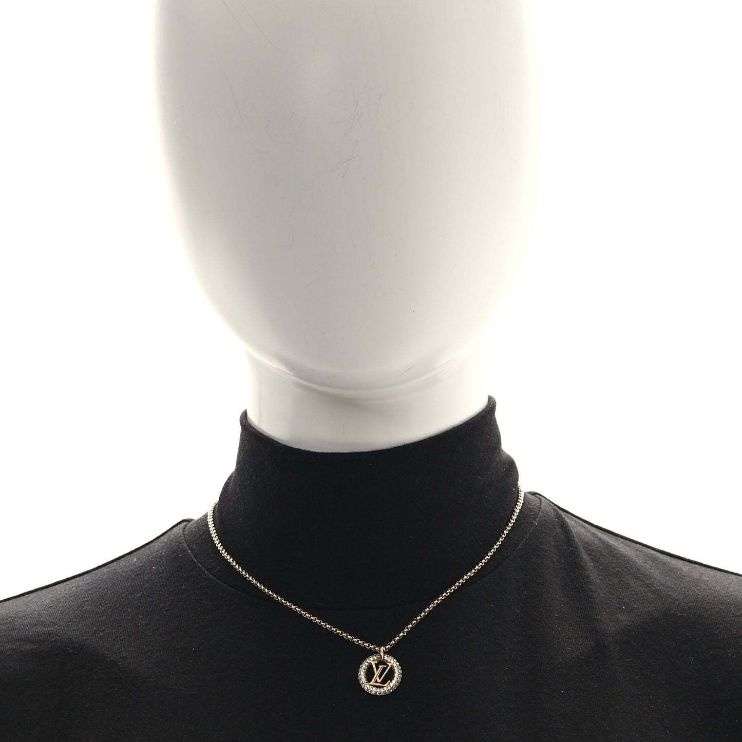 Metal Crystal Louise By Night Necklace