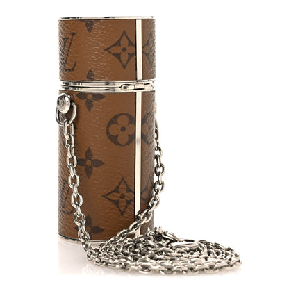 Louis Vuitton Reverse Monogram Chain Lipstick Case 3 of 10