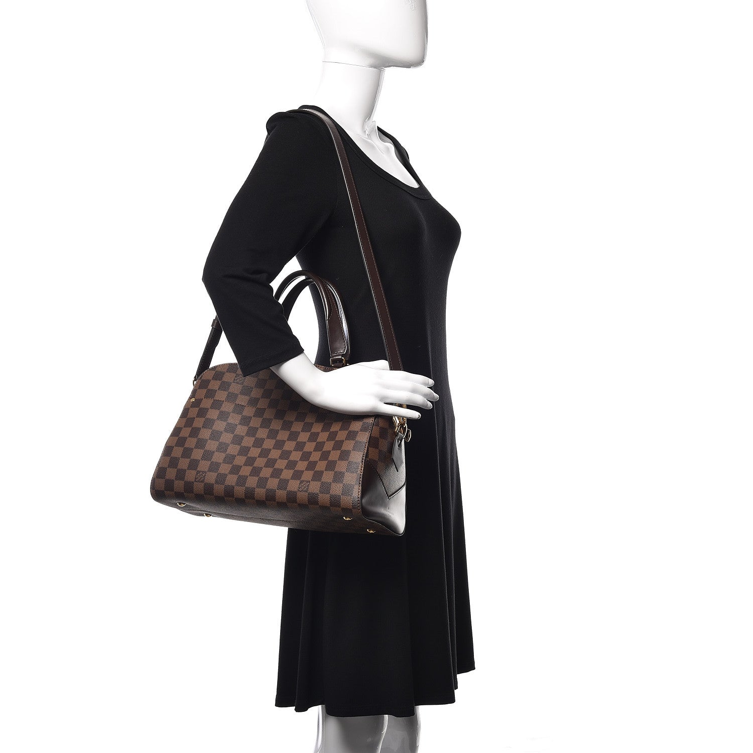 Louis Vuitton Damier Ebene Kensington Bowling Bag 2 of 12