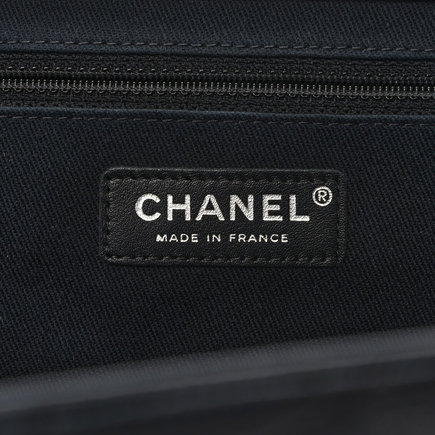 Chanel Caviar Quilted CC Large Clutch Black 6 of 10