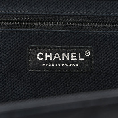 Chanel Caviar Quilted CC Large Clutch Black 6 of 10