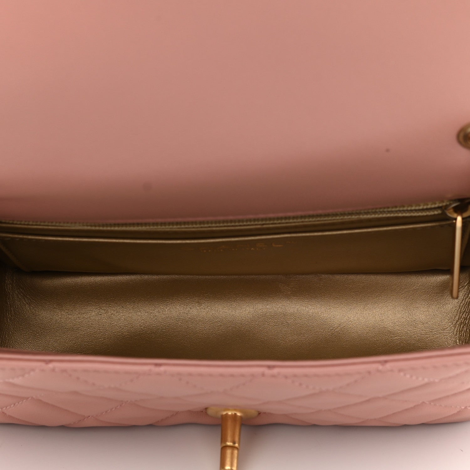 Chanel Lambskin Quilted Mini Rectangular Pearl Crush Flap Dark Pink 5 of 10