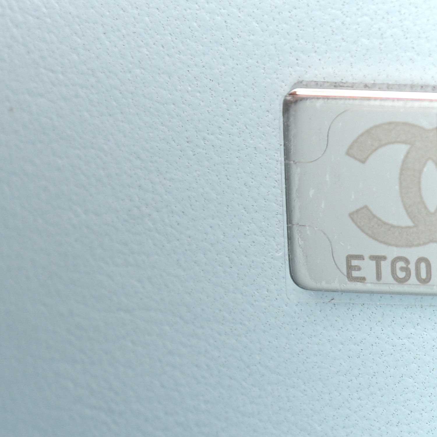 Chanel Caviar Quilted Small Double Flap Light Blue 9 of 11