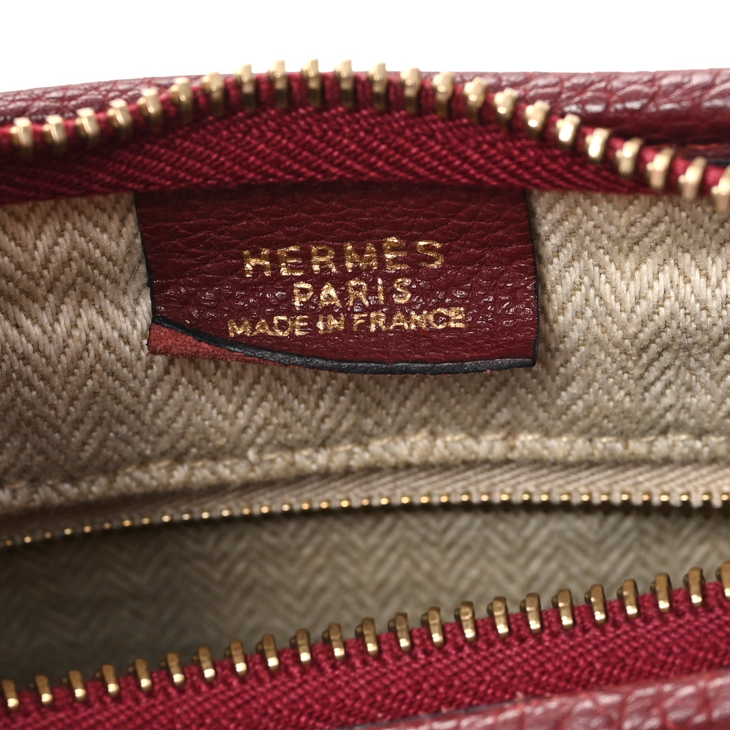 Hermes Taurillon Clemence Gao Rouge H 6 of 12