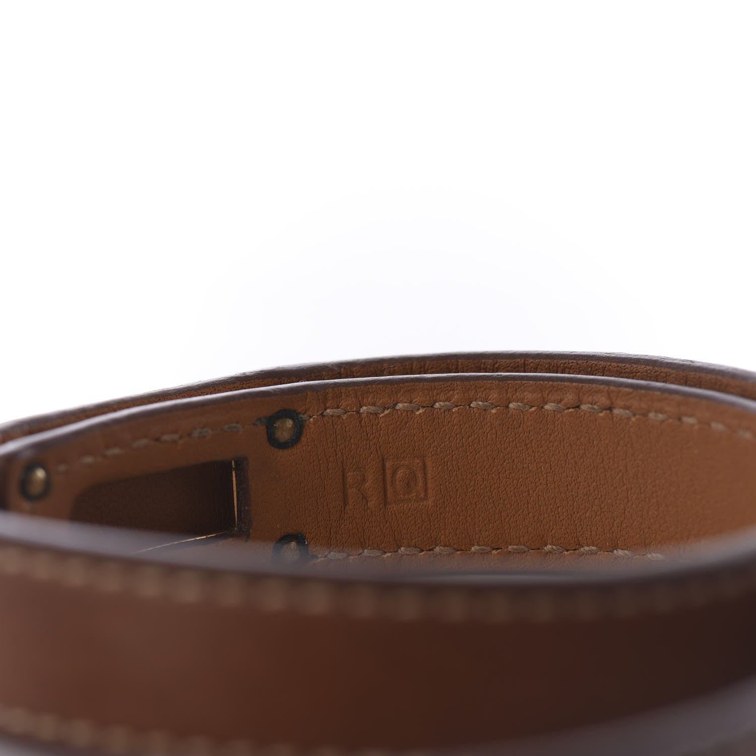 Hermes Barenia Kelly Double Tour Bracelet S Fauve 3 of 5