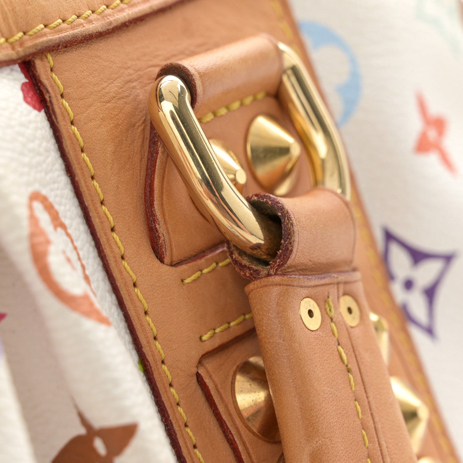 Louis Vuitton Monogram Multicolor Courtney MM White 12 of 12