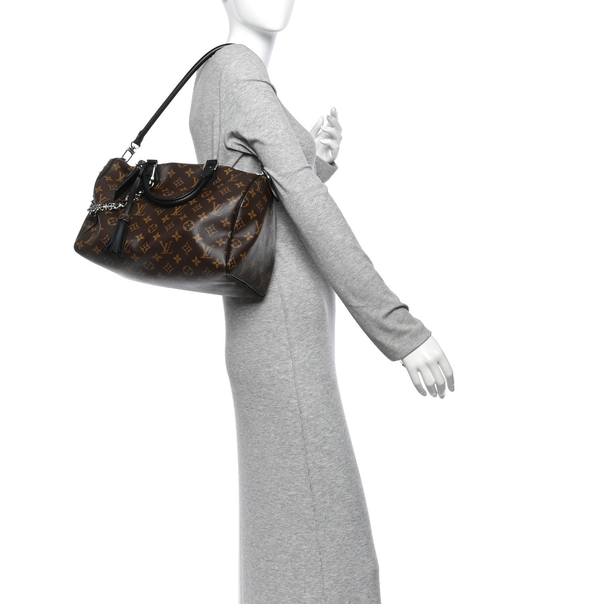 Louis Vuitton Monogram Speedy Soft 30 Dark 2 of 12