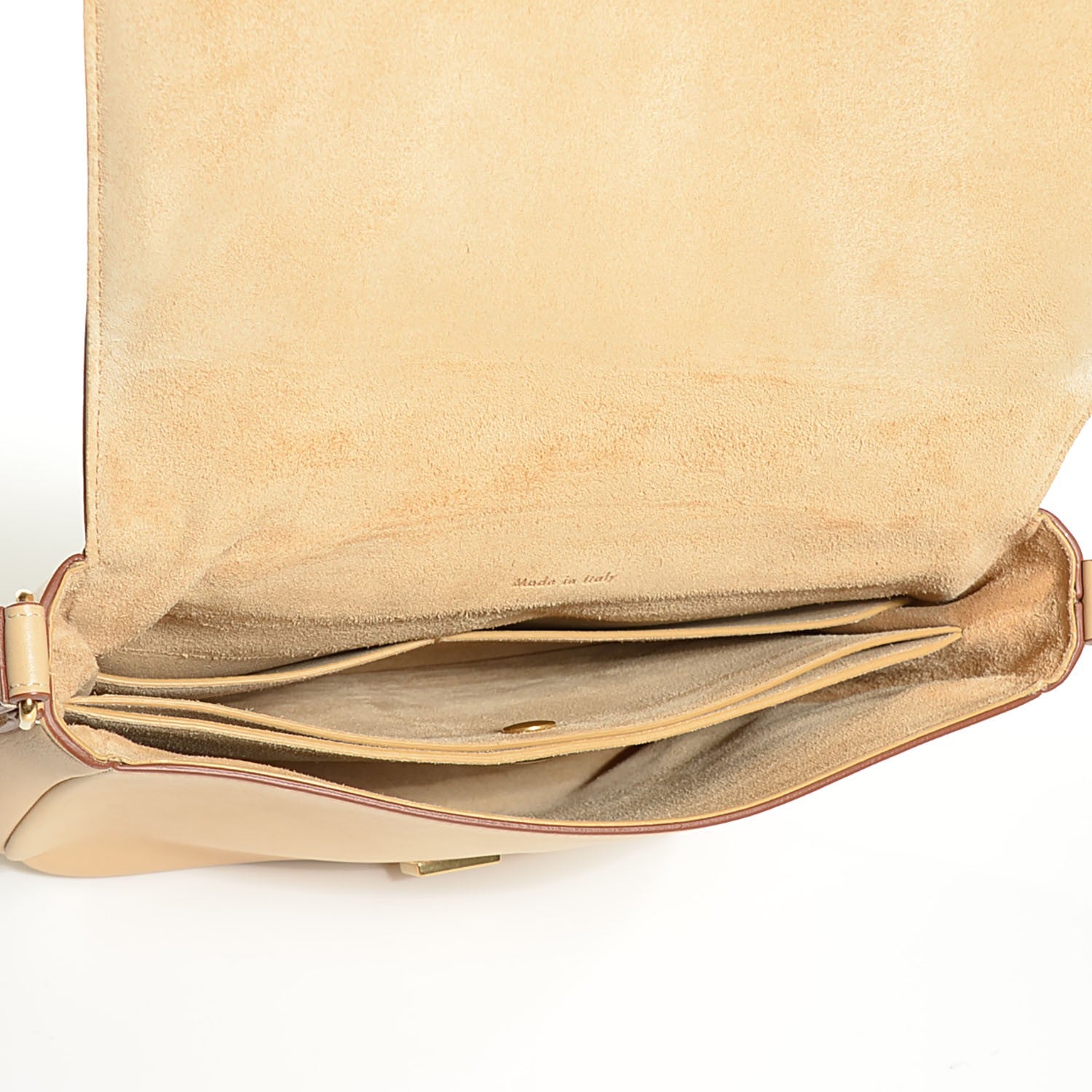 Celine Natural Calfskin Trotteur Messenger Bag Chamois 5 of 8