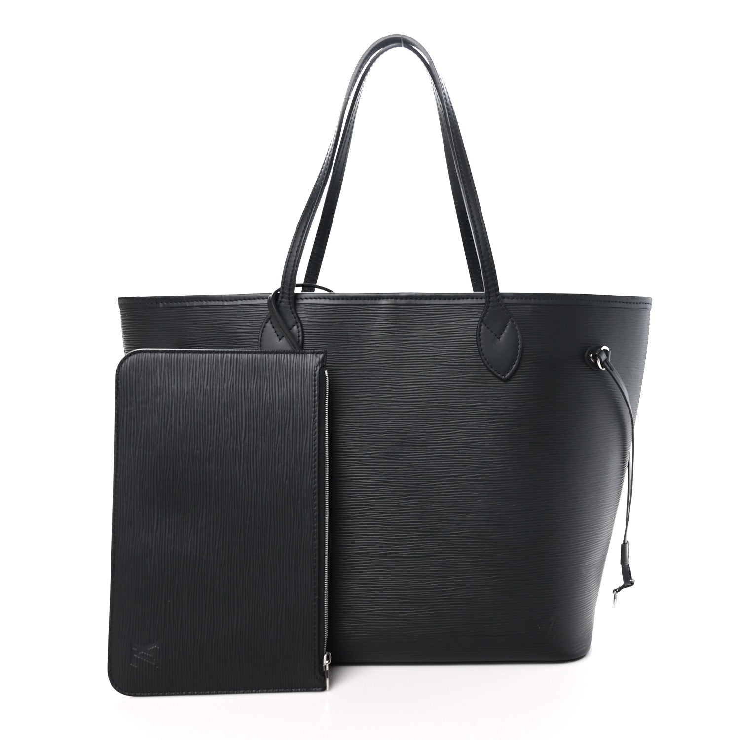 Louis Vuitton Epi Neverfull MM Black 3 of 10