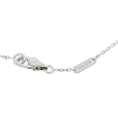 Van Cleef & Arpels 18K White Gold Diamond Sweet Alhambra Bracelet 3 of 5