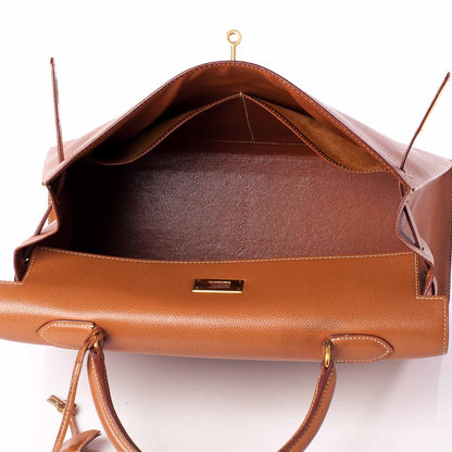 Hermes Courchevel Kelly 35 Gold 10 of 10