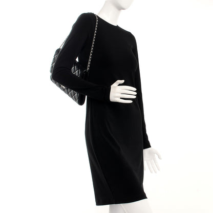 Chanel Caviar Quilted Clutch With Chain Flap Black 2 of 9