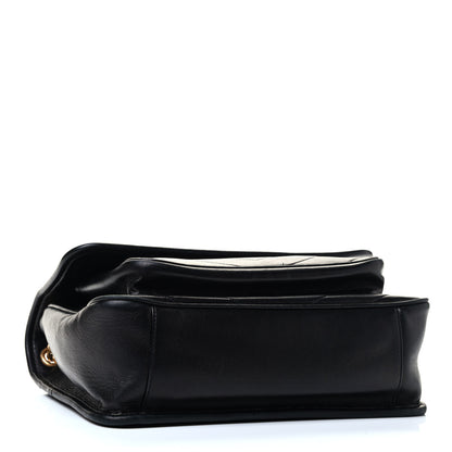 Saint Laurent Lambskin Matelasse Monogram Medium Niki Chain Satchel Black 6 of 8