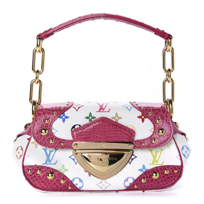 Louis Vuitton Alligator Monogram Multicolor Marilyn White 1 of 9