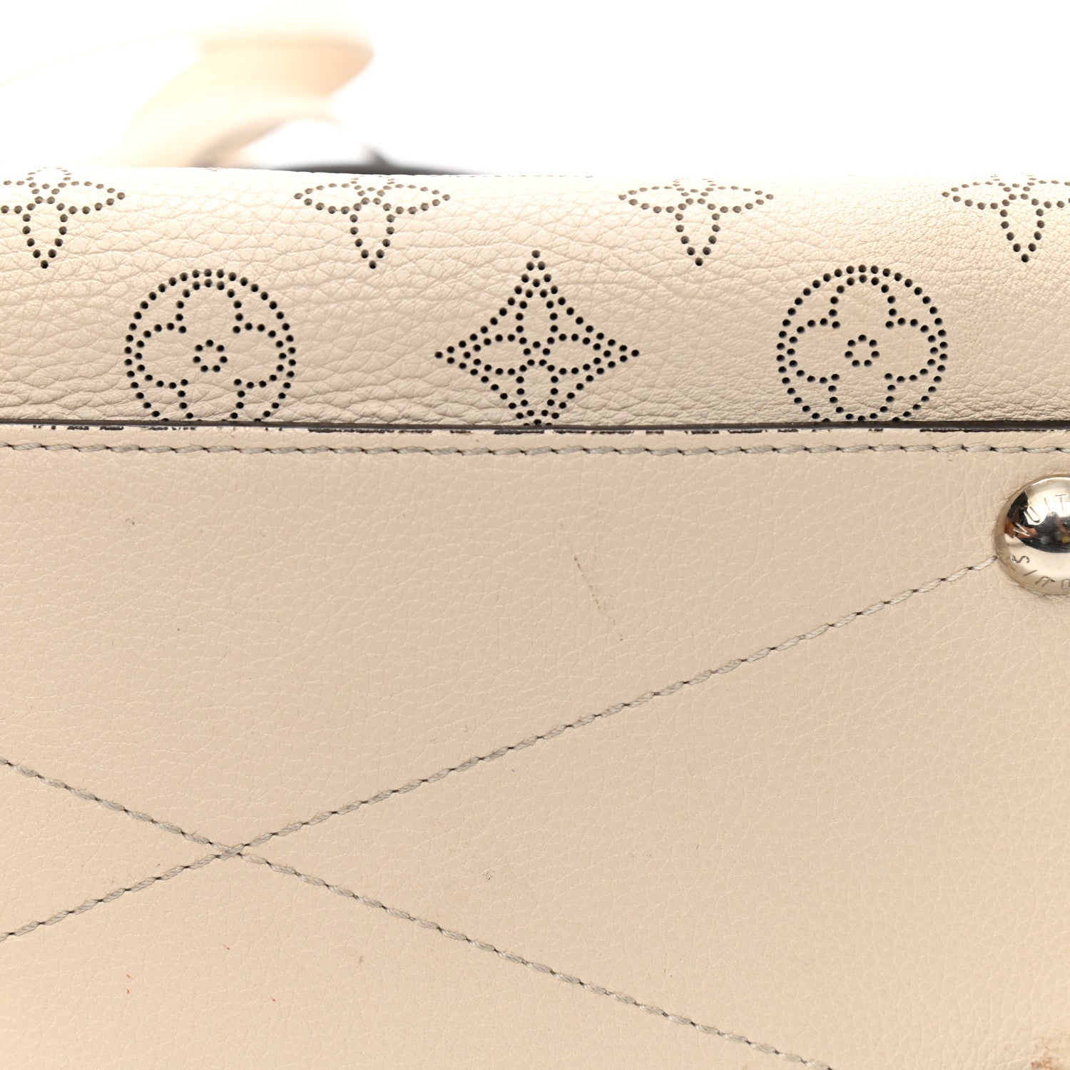 Louis Vuitton Mahina Babylone PM Ivory 10 of 13